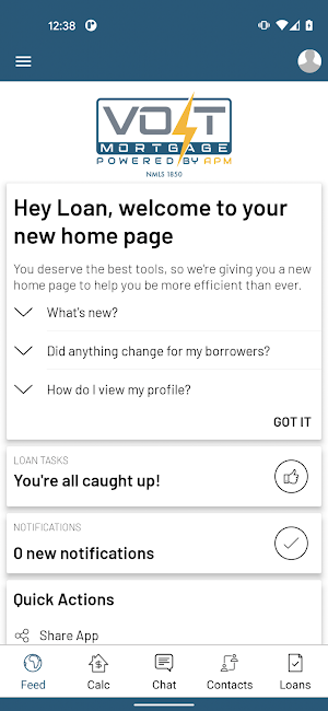 Volt Mortgage Screenshot 0