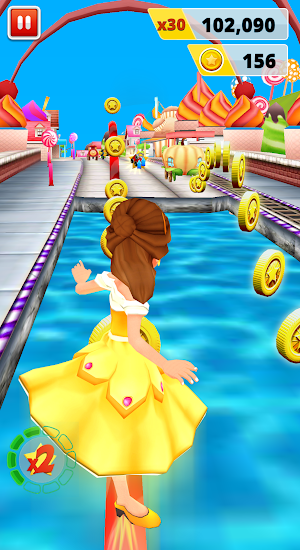 Princess Run Game Screenshot 1