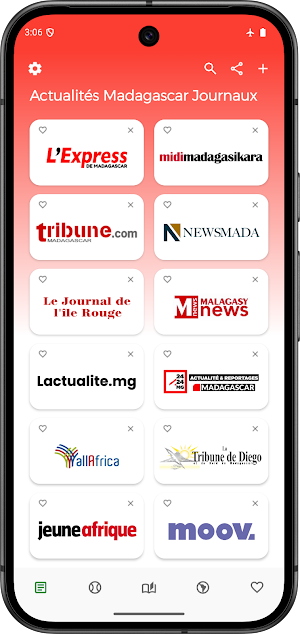 Actualités Madagascar Journaux Screenshot 0
