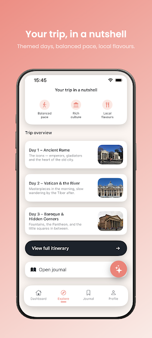 Moodora: AI Travel Planner Screenshot 3