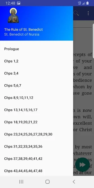 The Rule of St. Benedict (audiobook) Screenshot 0
