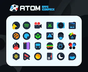 Atom IconPack Screenshot 3