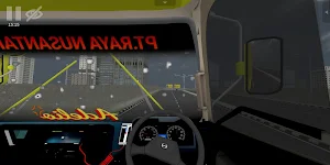 Mod BUSSID : Truck Hino 500NG Angkut Motor Sport Screenshot 0