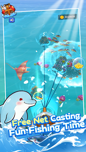 Happy Fish:catch hungry shark Screenshot 1