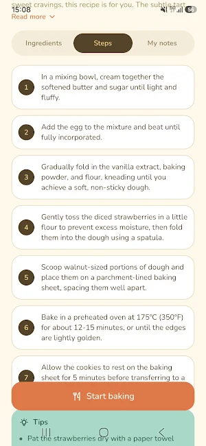 Cookie Recipes Offline Screenshot 3