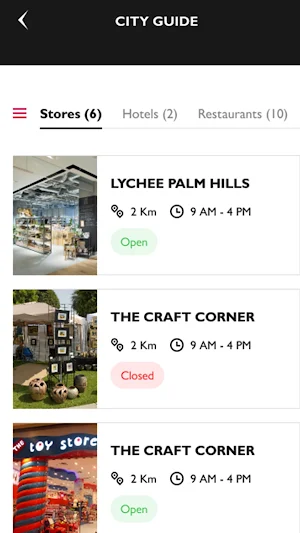 PALM HILLS Screenshot 2