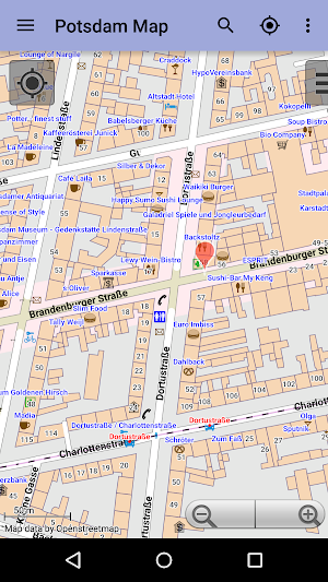 Potsdam Offline City Map Lite Screenshot 3