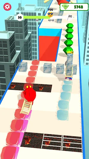 Ice Runner 3D Screenshot 1
