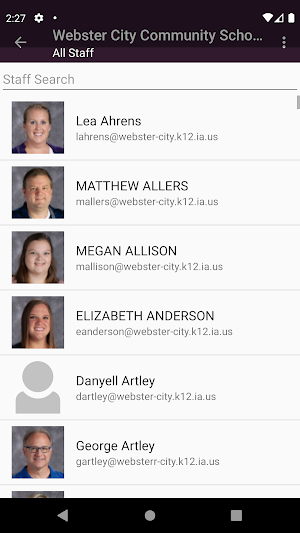Webster City Community Schools Screenshot 2