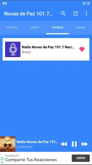 BR radio novas de paz 101.7 Screenshot 0