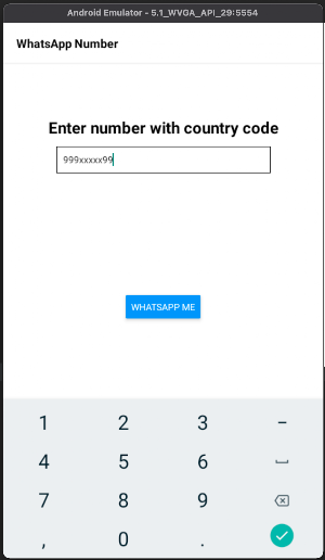 WhatsDirect- Direct chat Screenshot 0