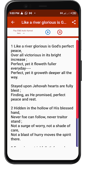 Sacred Songs & Solos Tunes Screenshot 2