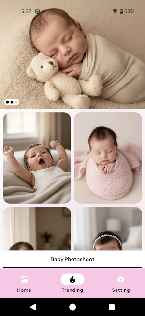 BabySnap AI: Baby Photo Studio Screenshot 0