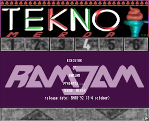 Amiga TeknoMerda Screenshot 1