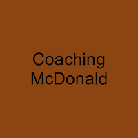 Coaching McDonald