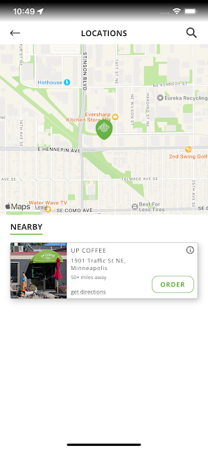 Up Coffee Screenshot 1