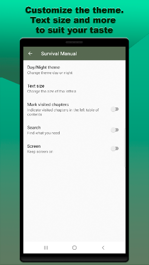 Survival Manual Screenshot 3