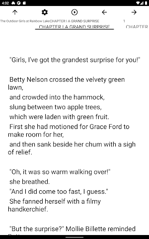 Book, The Outdoor Girls at Rai Screenshot 3