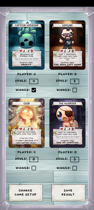 Four Souls Statistics Screenshot 2