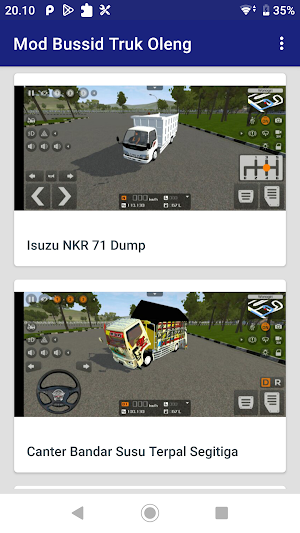 Mod Bussid Truk Oleng Screenshot 1
