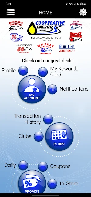 Cooperative Energy Company Screenshot 0