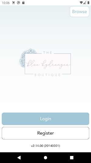 The Blue Hydrangea Boutique Screenshot 0