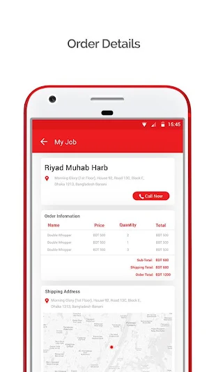 Doorstep Delivery Screenshot 2