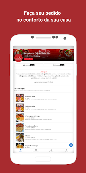 Sandra Lanches Screenshot 0