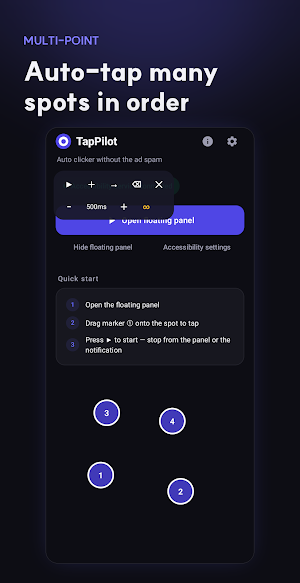 TapPilot - Auto Clicker Tapper Screenshot 1