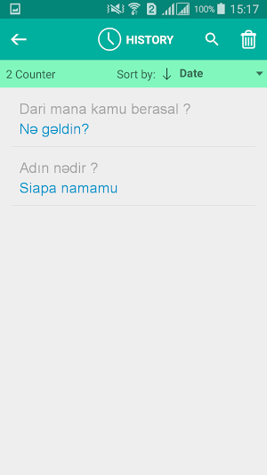 Azerbaijani Indonesian Translator Screenshot 3