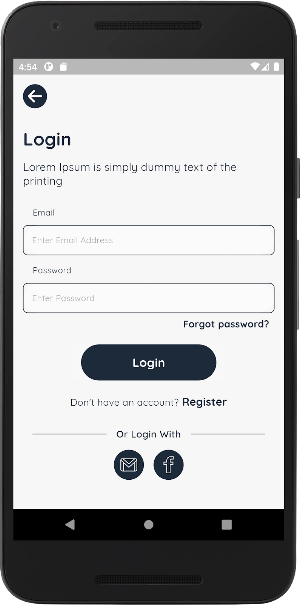 Event Pro: flutter app ui kit Screenshot 1