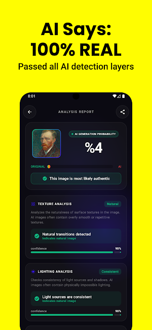 AI Image Detector - Fake Check Screenshot 3