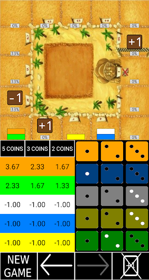 Camel Up Probabilities Tool Screenshot 2