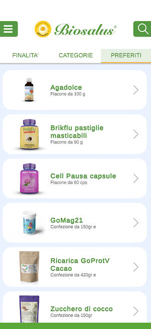 Biosalus Screenshot 2