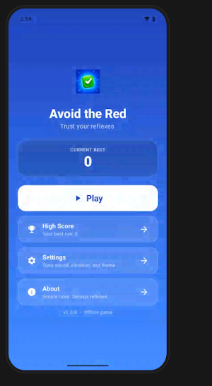 Avoid The Red Screenshot 0