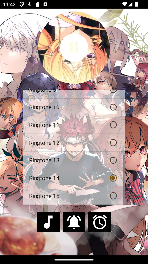 Food Wars Ringtones Screenshot 0