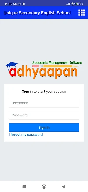 Unique English School Screenshot 0