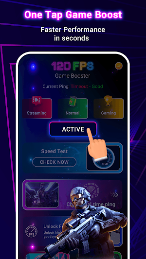 120 FPS – Game Booster Screenshot 2