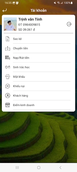 Ví Vimass Screenshot 1