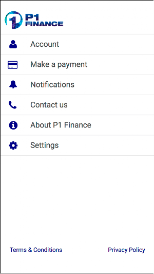 P1 Finance Screenshot 1