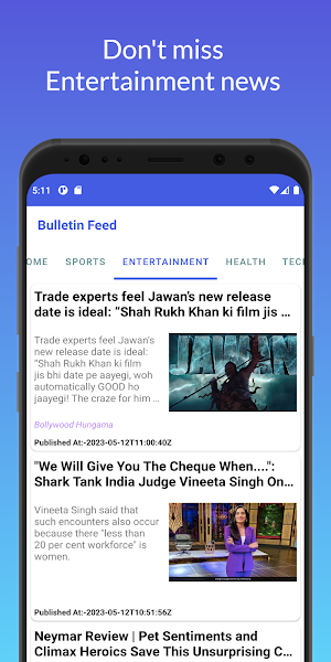 Bulletin - Daily Headlines Screenshot 3