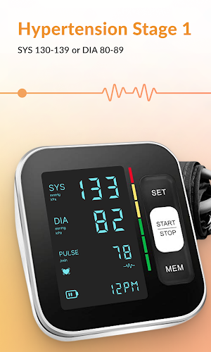 Blood Pressure Monitor Screenshot 3