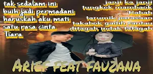 Arief feat Fauzana 2023 Mp3 Screenshot 0