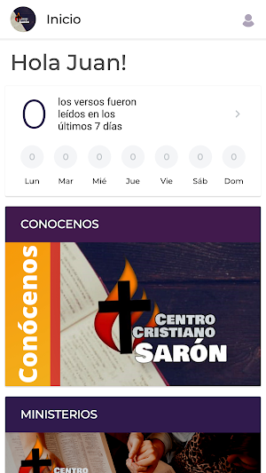 Centro Cristiano Saron Screenshot 1