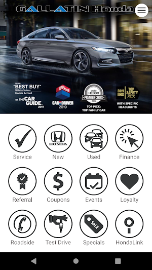 Gallatin Honda Screenshot 1