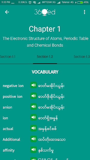 Dat Thin Pone HighSchool Chemistry AR Learning App Screenshot 2