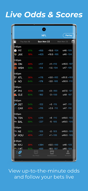 betstamp - Sports Betting Hub Screenshot 1