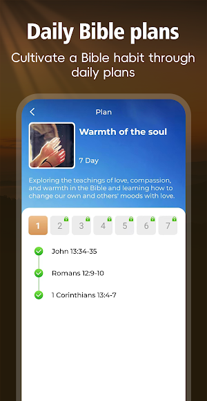 KJV Holy Bible Now:Audio+Verse Screenshot 2