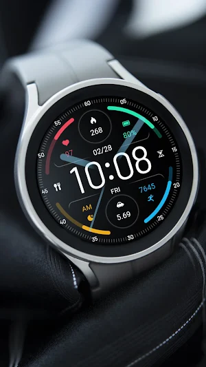 ZKin Watch Colored Arc Circle Screenshot 3