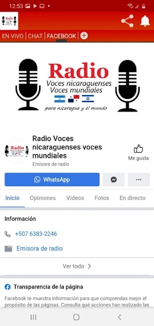 Voz Nicaragüense Screenshot 0